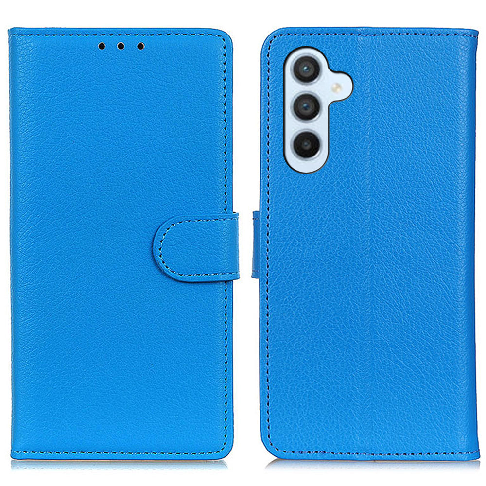For Samsung Galaxy A05s 4G Case PU Leather Wallet Stand Litchi Texture Phone Cover For Samsung Galaxy A05s 4G Case PU Leather Wallet Stand Litchi Texture Phone Cover